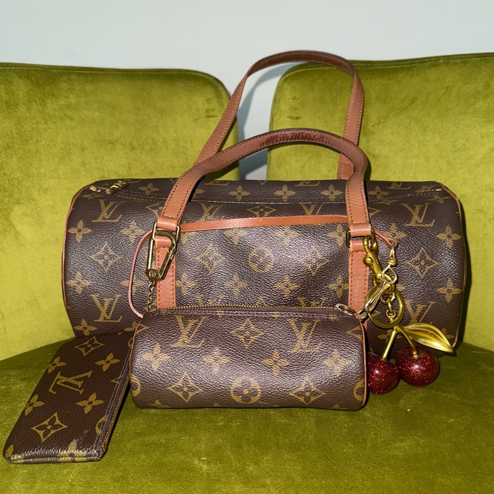Louis Vuitton Papillon 30 with mini